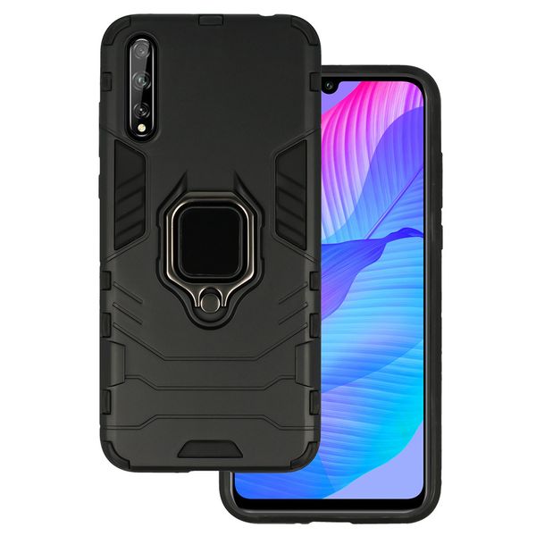 Ring Armor Case do Huawei P Smart S Czarny zdjęcie 1