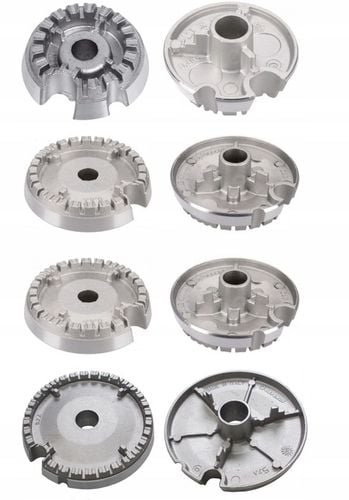 Palniki kuchenki płyty Amica nakrywki kołpaki komplet typ Defendi na Arena.pl
