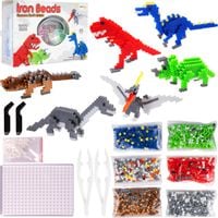 Koraliki Do Prasowania Diy Dinozaury 3000 Szt Prasowanki Szablony 3d