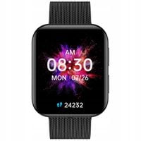 SMARTWATCH GARETT GRC MAXX CZARNY STALOWY