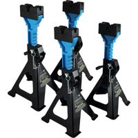 ZESTAW PODPÓR WARSZTATOWYCH STALOWYCH 6000 KG REGULOWANA WYSOKOŚĆ