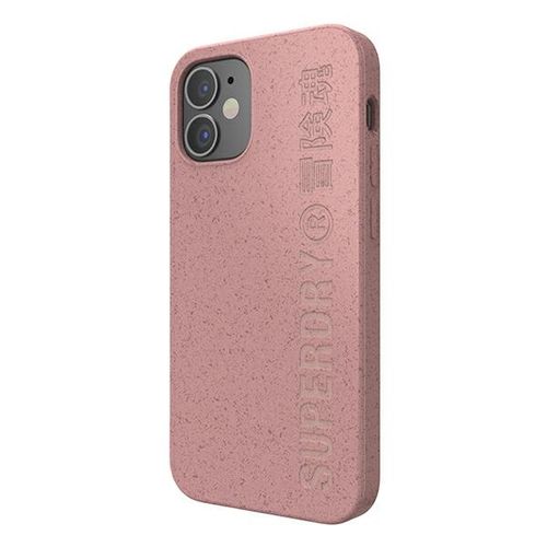 superdry snap iphone 12 mini compostablecase różowy/pink 42620 na Arena.pl