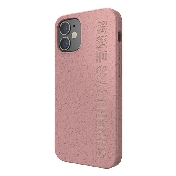 superdry snap iphone 12 mini compostablecase różowy/pink 42620 zdjęcie 5