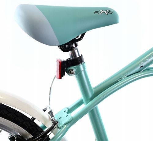 ROWER DLA DZIEWCZYNKI 20 CALI ROWEREK DZIECIĘCY MIĘTOWY BŁOTNIKI ODBLASKI na Arena.pl