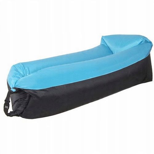 SOFA DMUCHANA Lazy Bag 180x70 cm niebieska ENERO CAMP na Arena.pl