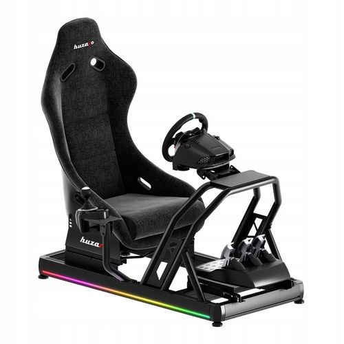 Kokpit Wyścigowy Stelaż gamingowy do simracingu Huzaro Speed 9.0 150 kg na Arena.pl