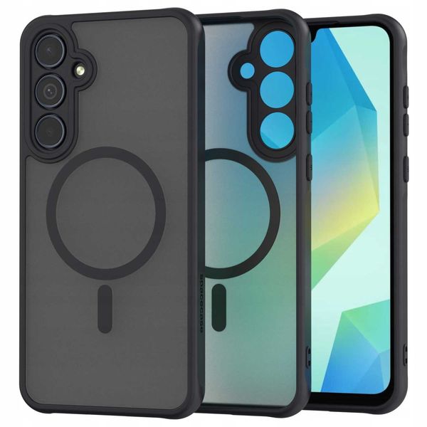 Spacecase Hybrid Mag Galaxy A16 5G Black zdjęcie 1