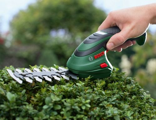 NOŻYCE AKUMULATOROWE ISIO 3 BOSCH 2 NOŻE do trawy krzewów na Arena.pl