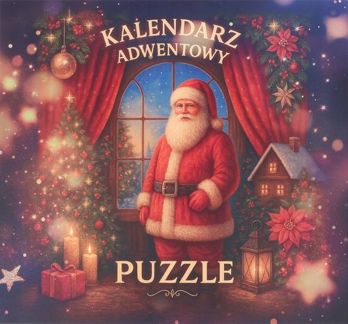 ELOY KALENDARZ ADWENTOWY Z PUZZLAMI 1008 ELEMENTÓW 6+ 1 SZT na Arena.pl