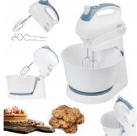 Mikser Z Misą Obrotową 3L 5 Prędkości + Turbo 300W