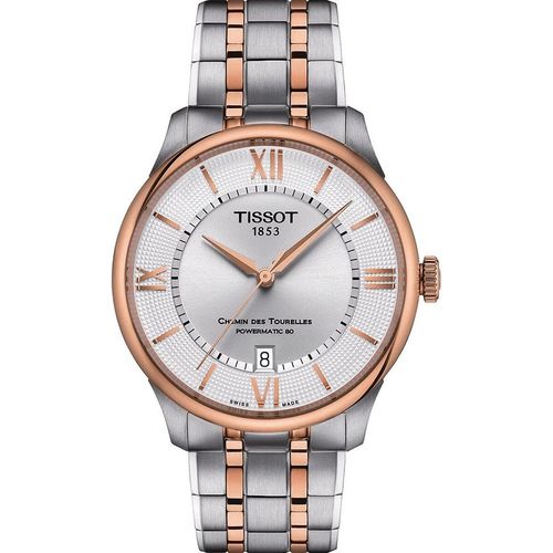 Zegarek Męski Tissot CHEMIN DES TOURELLES POWERMATIC 80 (Ø 39 mm) na Arena.pl