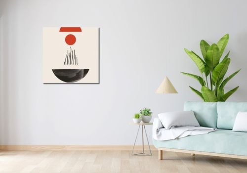 Obraz 70x70cm Półokrągła Forma na Arena.pl