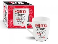 i like it   kubek baryłka 300ml kobieta jest jak księżyc ma swoje fazy