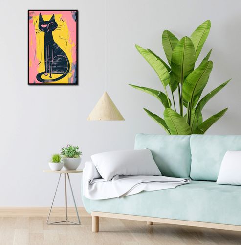 Plakat 40x60cm Kontrastowa Kotka na Arena.pl