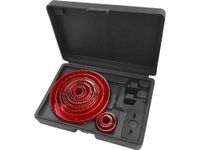 ZESTAW OTWORNIC DO DREWNA GK 19-127mm HARTOWANE EXTOL PREMIUM