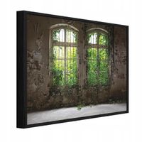 Obraz W Ramie Na Płótnie Do Sypialni Salonu Okno 60x40