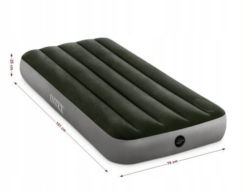 Materac do spania 76 x 191 x 25 cm z pompką nożną Intex na Arena.pl