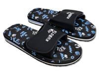 Piankowe klapki Kubota - Rzep Rozmiar 44 - Morskie