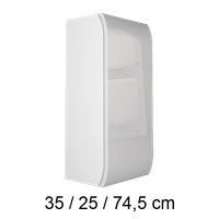 Szafka łazienkowa wisząca z półkami 35/25/74,5 cm