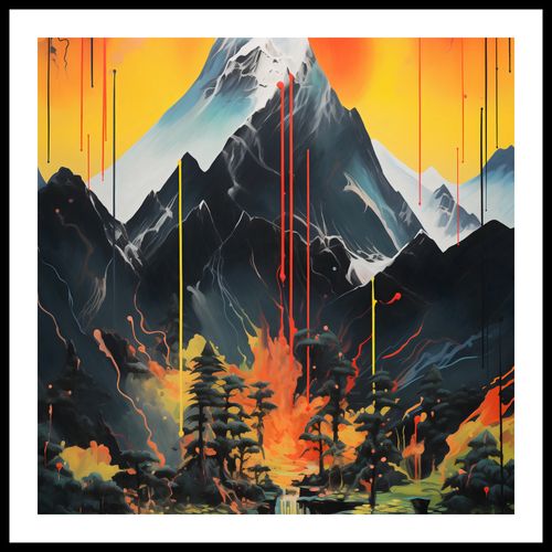 Plakat 50x50cm Górska Alchemia na Arena.pl
