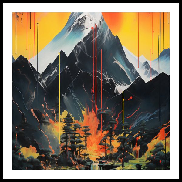 Plakat 50x50cm Górska Alchemia zdjęcie 3
