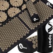 DUŻA MATA DO AKUPRESURY ZDROWOTNA Z KOLCAMI PODUSZKĄ NA BÓLE MASAŻER ZESTAW