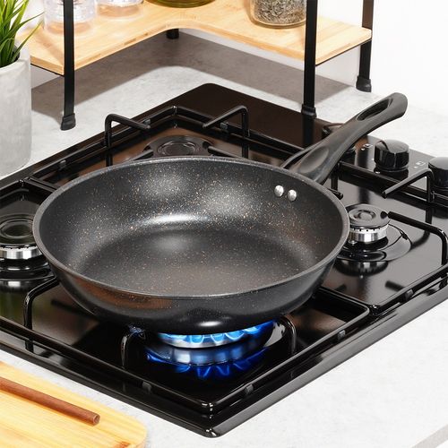 Patelnia granitowa głęboka BASIC LINE 28 cm, 3 l na Arena.pl