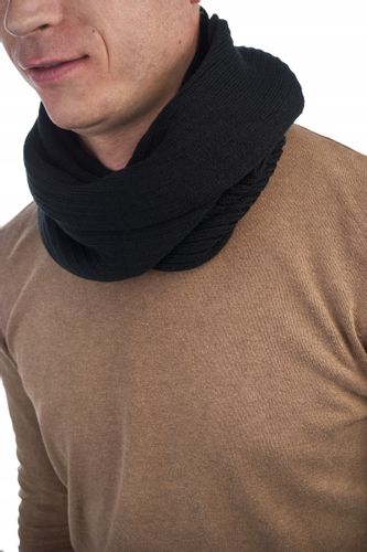 KOMPLET ZIMOWY CZAPKA U3 + KOMIN T2 - CZARNY na Arena.pl