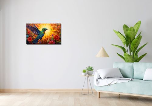 Obraz 70x40cm Koliber Barw na Arena.pl