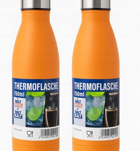 Zestaw 2x Butelka Termiczna 750ml Stal Nierdzewna zimno i gorąco na Arena.pl