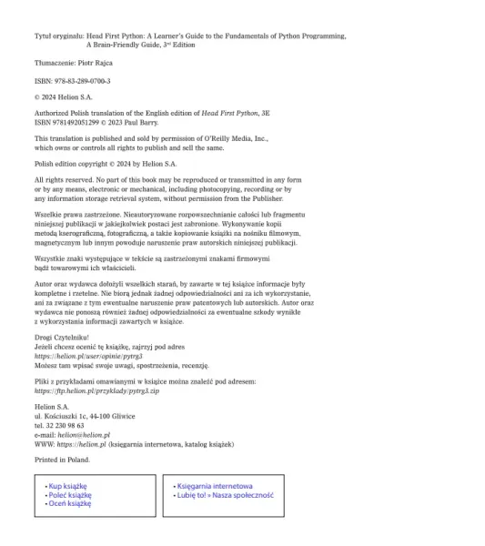 Python. Rusz głową! zdjęcie 2