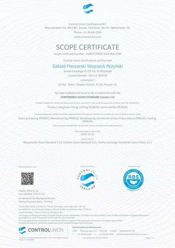 Poduszka z pierza 70x80 1,5 kg 3 KOLORY na Arena.pl