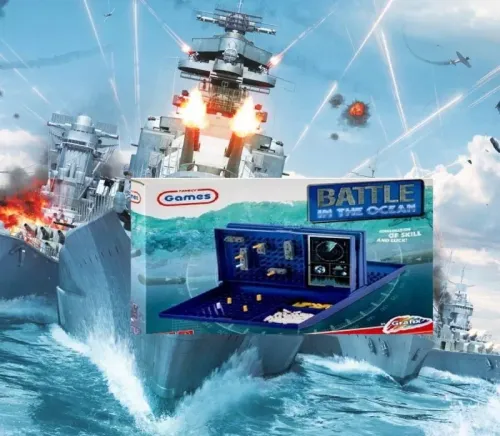 Gra planszowa Grafix Statki Bitwa Morska na Arena.pl