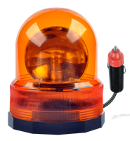 Lampa ostrzegawcza błyskowa kogut magnes 12V Kemot