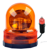 Lampa ostrzegawcza błyskowa kogut magnes 12V Kemot