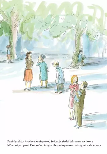 Łucja i niebieski pokój na Arena.pl