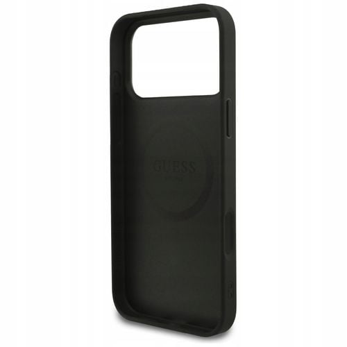 Etui GUESS 4G Ring Classic Logo MagSafe do iPhone 17 Pro Max Czarny na Arena.pl