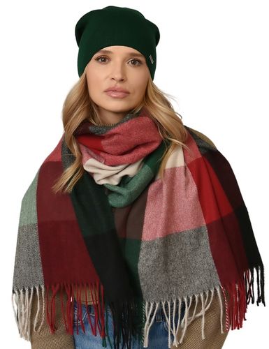 Damska CZAPKA jesienna modny styl podpinana POLSKI PRODUCENT zimowa UNI V3 na Arena.pl