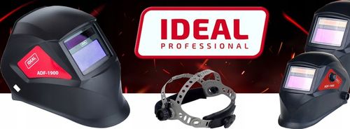 Przyłbica automatyczna Ideal ADF-1900 BLACK MIG MMA TIG SZLIFOWANIE na Arena.pl