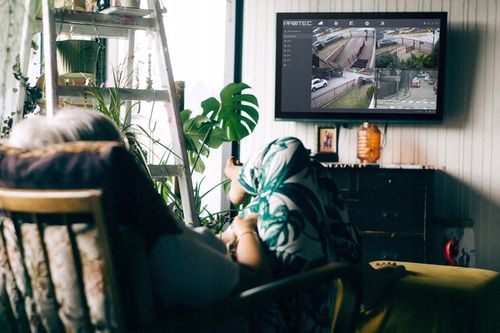 PREMIUM MONITORING DOMU FIRMY PODWÓRKA 6 KAMER 4K 8MPX CZARNE 24/7 na Arena.pl