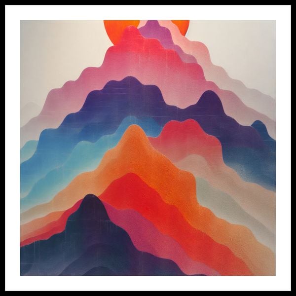 Plakat 50x50cm Gama Gór zdjęcie 3