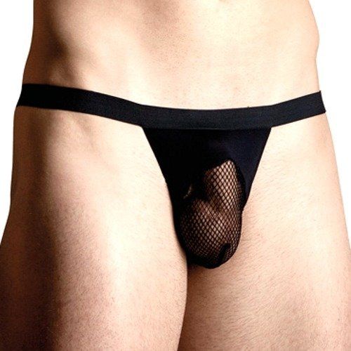 Siateczkowe Stringi męskie SoftLine 4494 M/L zdjęcie 2