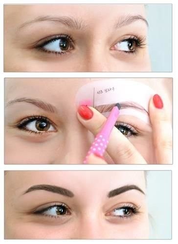 Szablony do brwi na Arena.pl