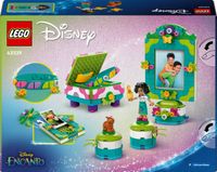 LEGO Disney 43239 Ramka na zdjęcia i szkatułka Mirabel