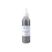 brokat w kleju, 120 ml - silver 8793