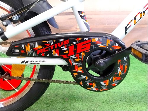 Rower dziecięcy dla chłopca 16" 3 lata+| BOCZNE KÓŁKA, BŁOTNIKI, DZWONEK na Arena.pl