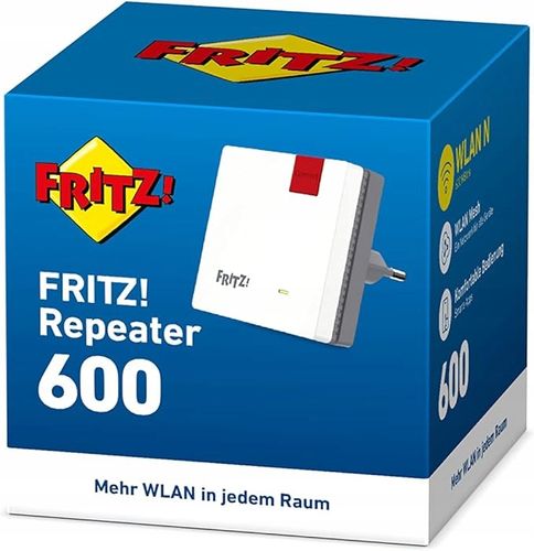 Fritz! 20002853 Wzmacniacz, Biały/Czerwony, Do 600 Mbit/s na Arena.pl
