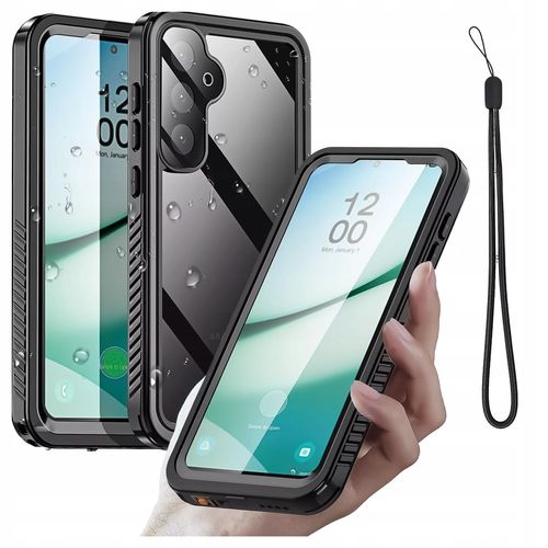 Etui wodoodporne Alogy do Samsung Galaxy S25+ czarny na Arena.pl