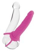 Silicone Dual Penetrator Pink