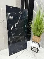 Gres czarny marmur połysk 120x60, luksusowy gres polerowany - gat. I